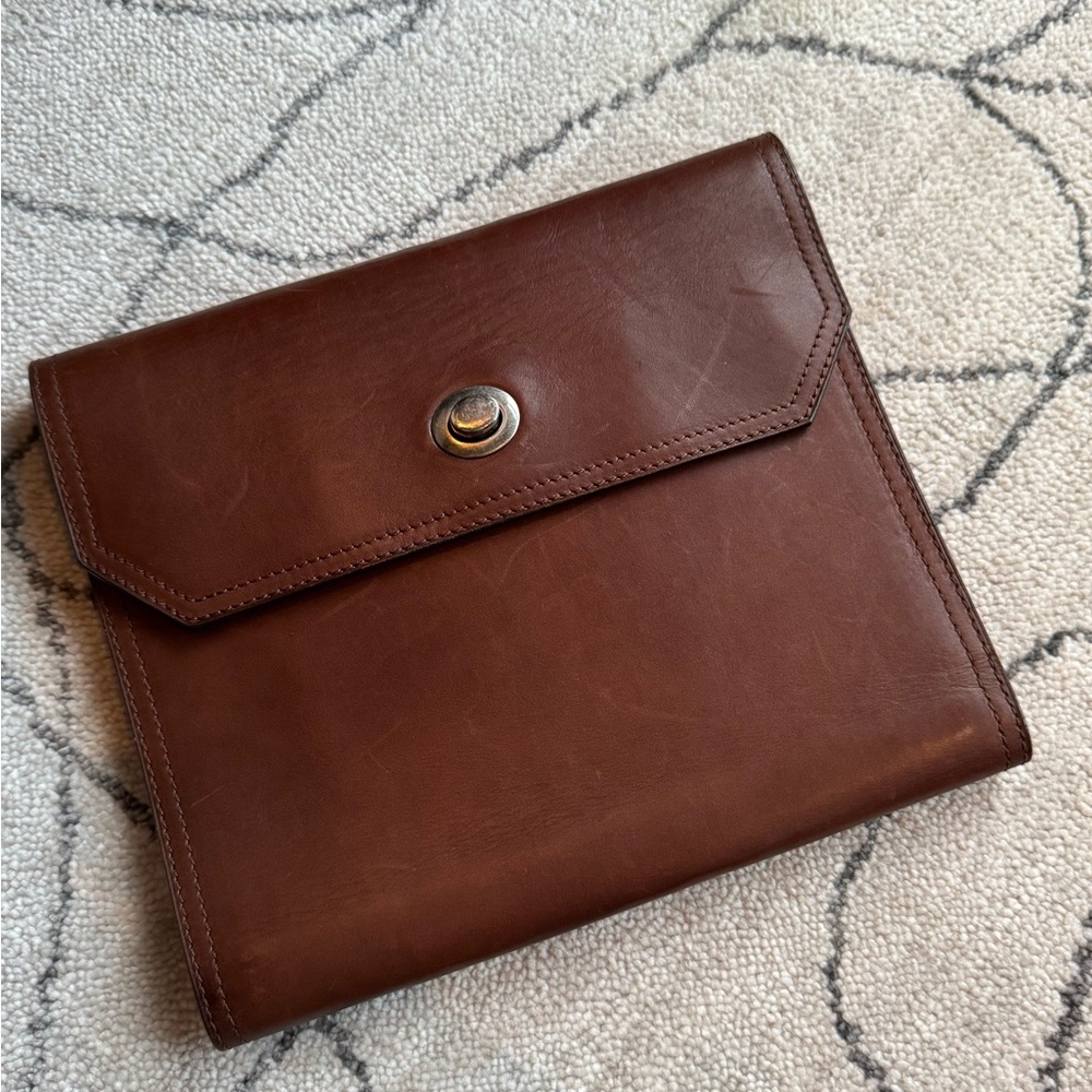 Brunello Cucinelli iPad leather case